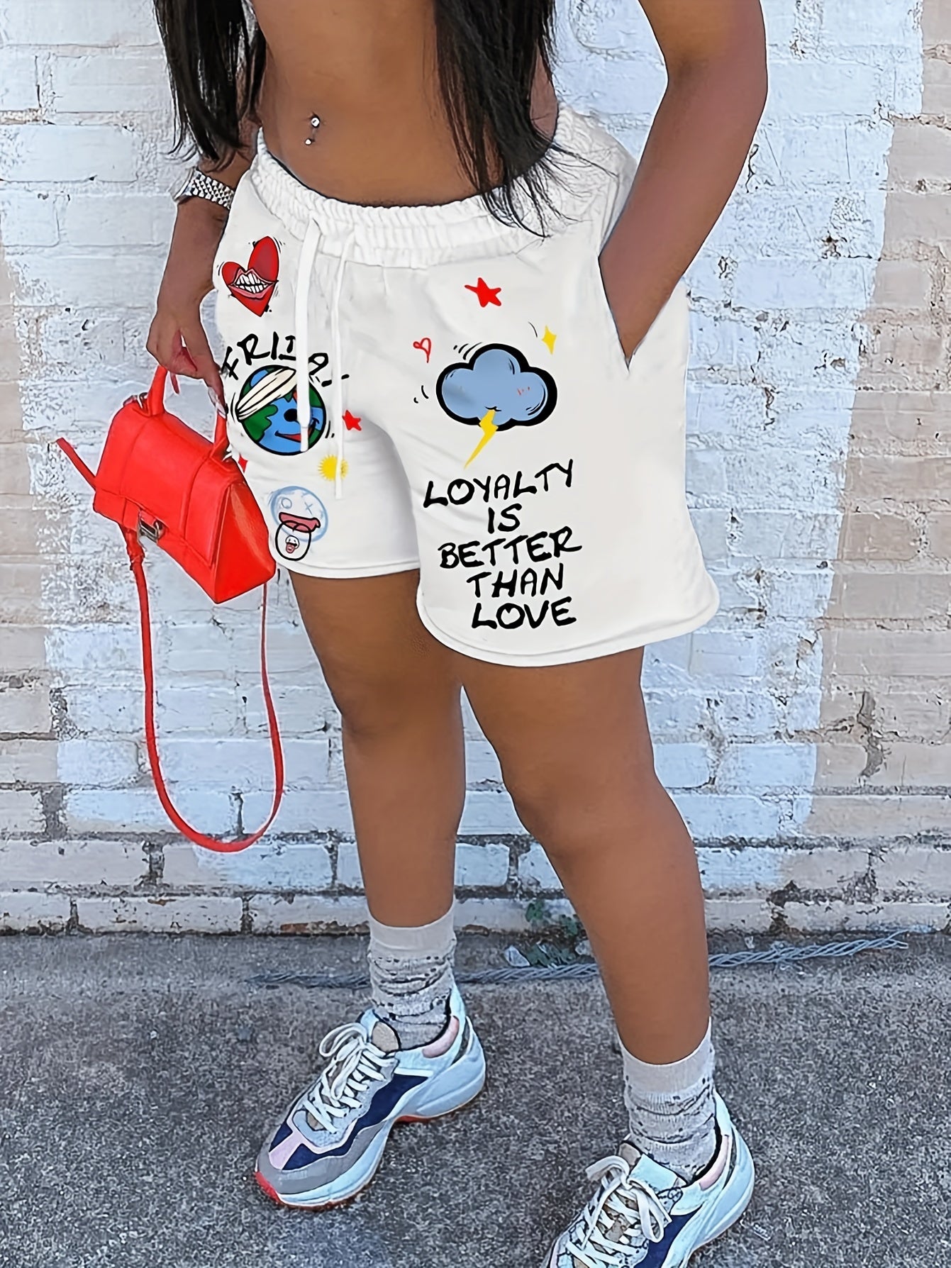 HF88021 Printed Shorts